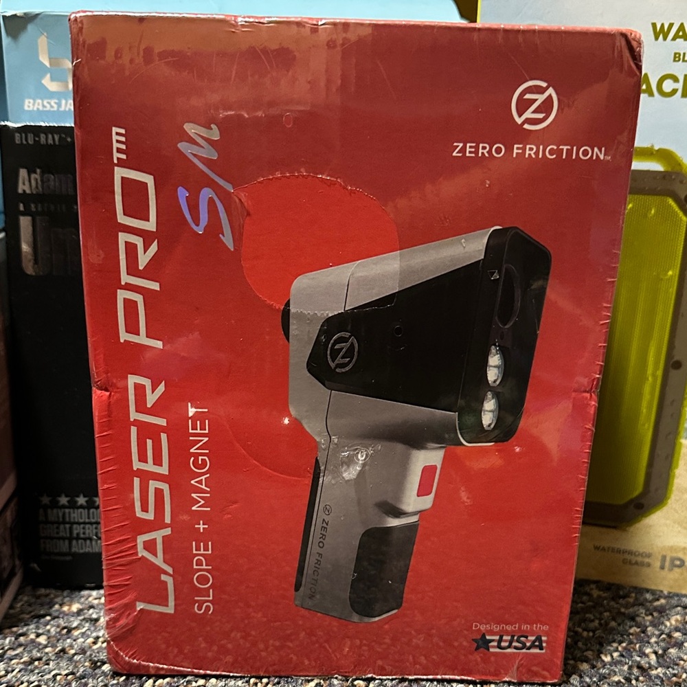 Laser Pro SM Rangefinder - Red and Black